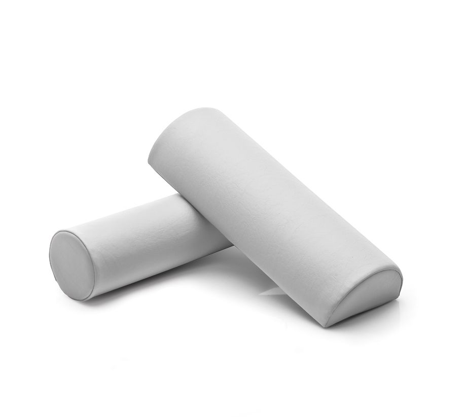 white roll and half-roll for physiotherapy