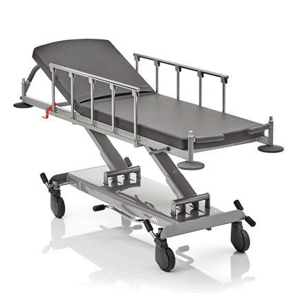 patient transport trolley Stretcher SL with basic equipment