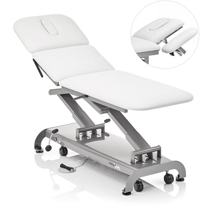 therapy table with all three sections adjustable