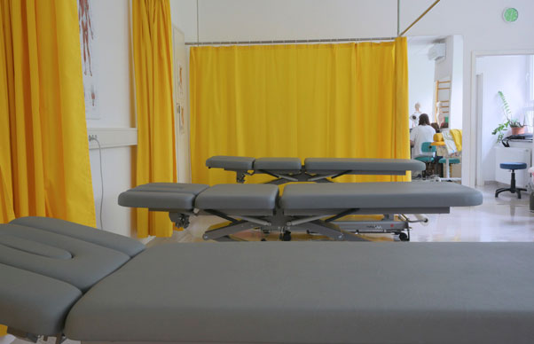 new therapy tables at Zd kranj