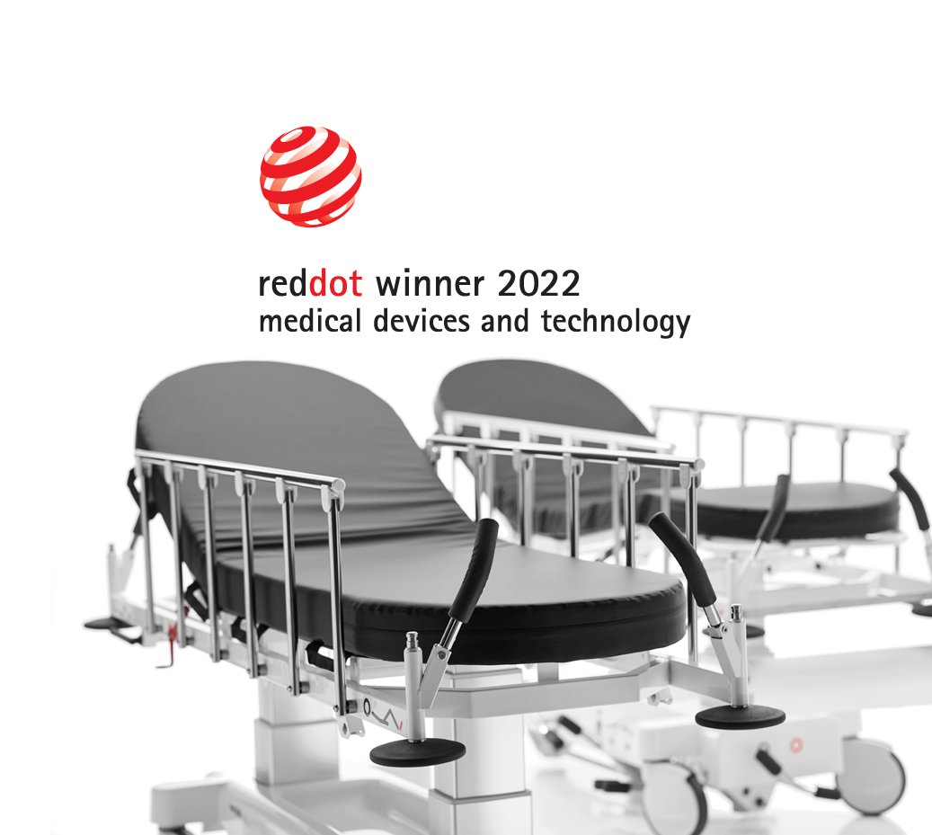 Stretcher X2 - Red Dot winner - medical devices and technology