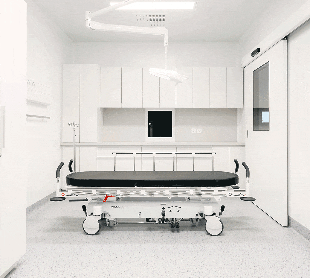 stretcher X2 v medicinski ordinaciji